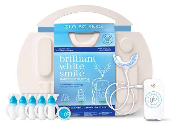Advanced GLO Brilliant® White Smile - Teeth Whitening Device Kit