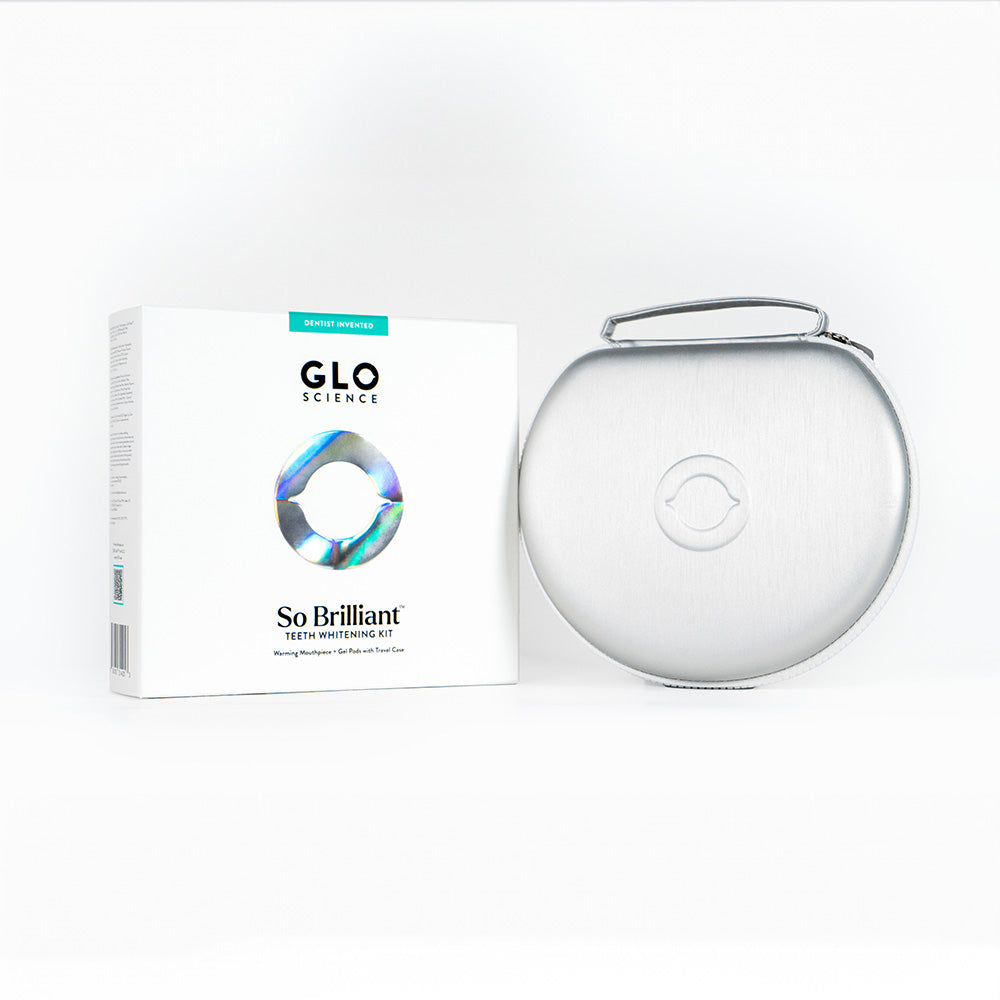 GLO Brilliant Personal Teeth Whitening Device BRAND popular NEW open box