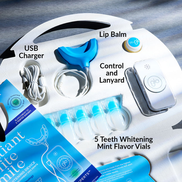 Advanced GLO Brilliant® White Smile - Teeth Whitening Device Kit