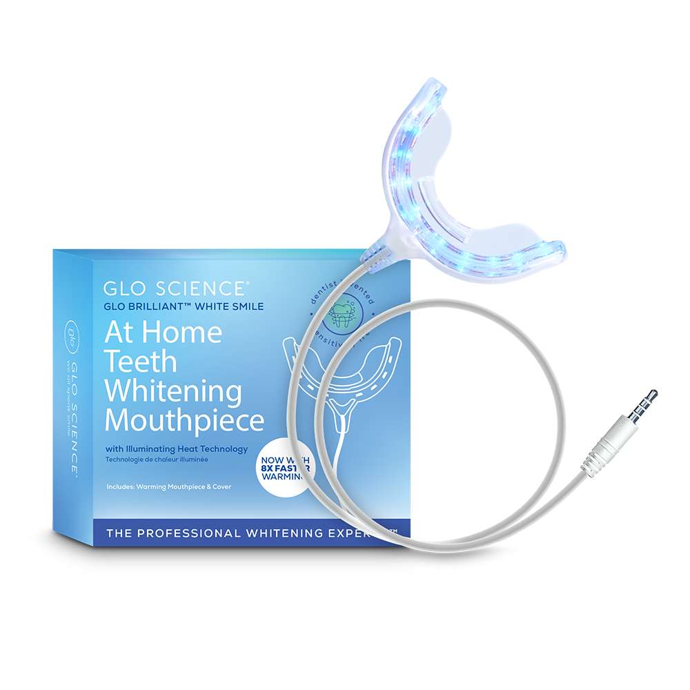 GLO Brilliant Advanced White Smile At Home Teeth Whitening Mouthpiece